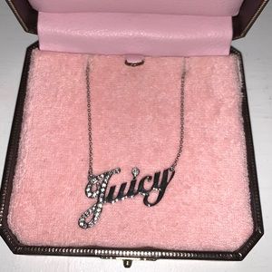 Juicy Couture Cursive Necklace
